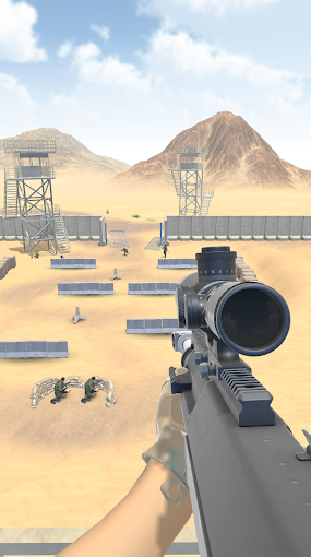 狙擊手圍攻敵人