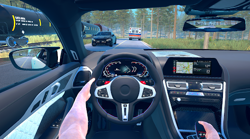 駕駛學(xué)校模擬游戲中