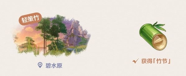 原神竹节位置揭秘
