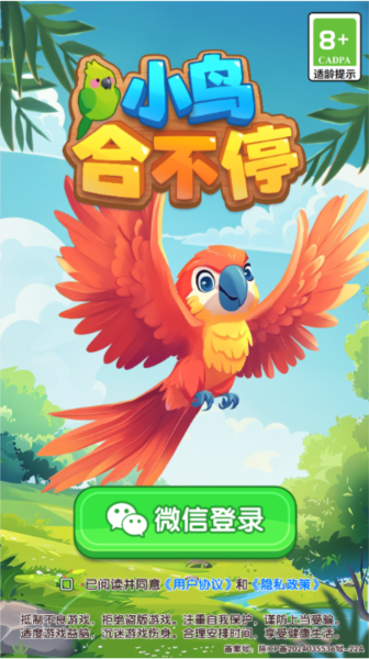 小鳥(niǎo)合不停圖片1