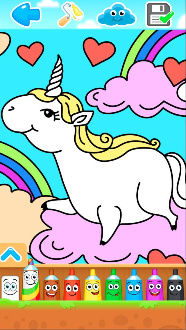 小公主畫畫世界顏色