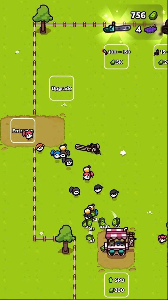 电锯果汁王水果