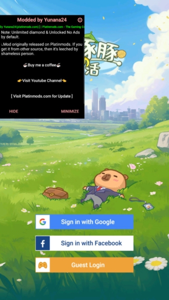 慢豚豚的生活內置菜單最新版2