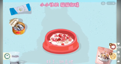 小小收纳猫果干