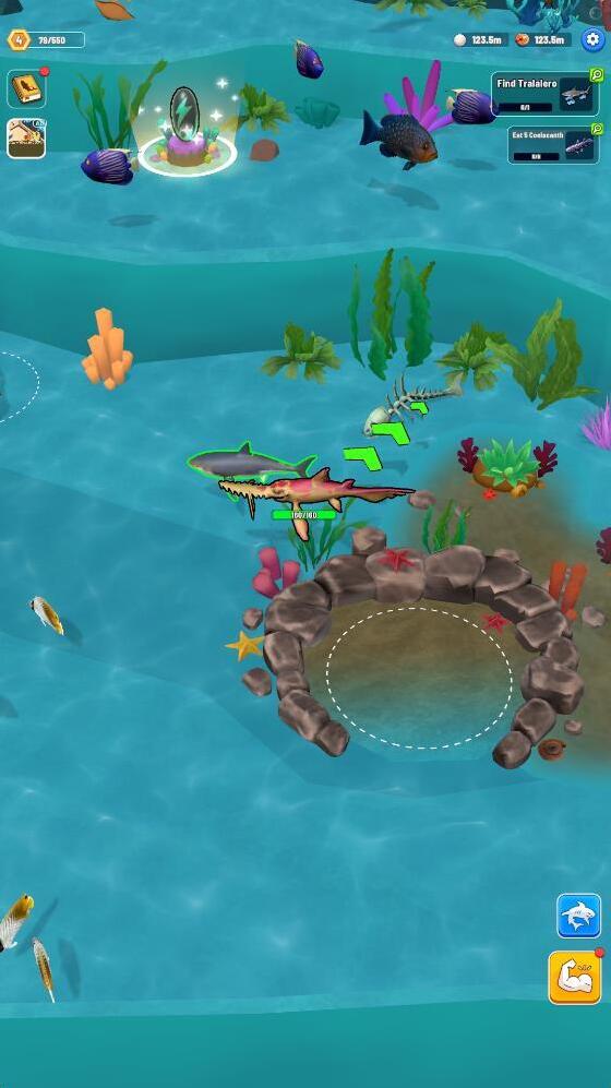 鲨鱼进化海洋之战探索