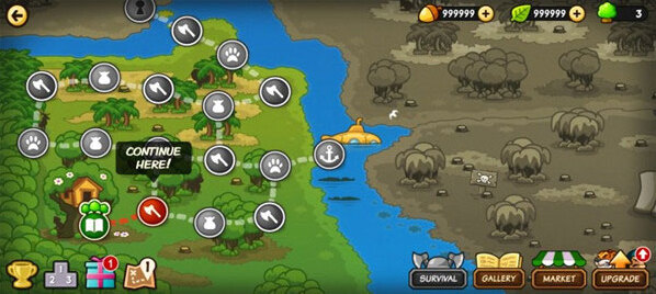 森林防御战猴子传奇猴子传奇