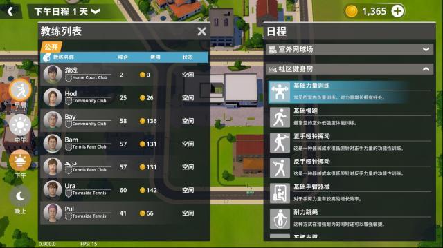 網(wǎng)球人生角色