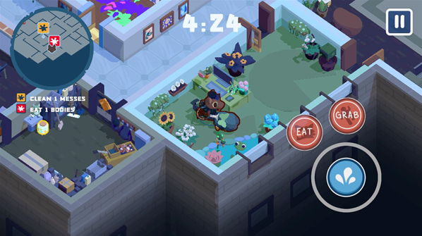 狼人清潔工清理垃圾