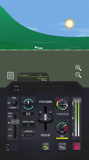 飞行模拟器2D飞机