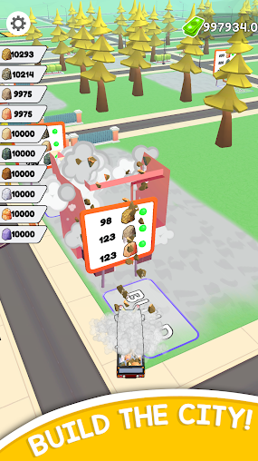 铅笔挖掘建造城市属性