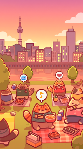 猫咪小吃店城市大亨店铺