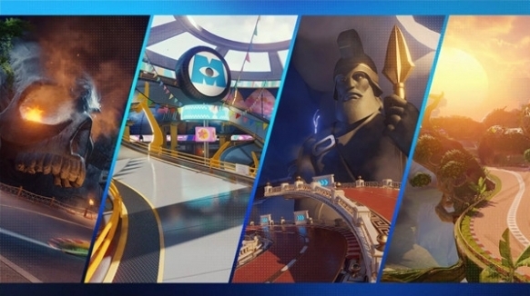 迪士尼無限飛車賽道