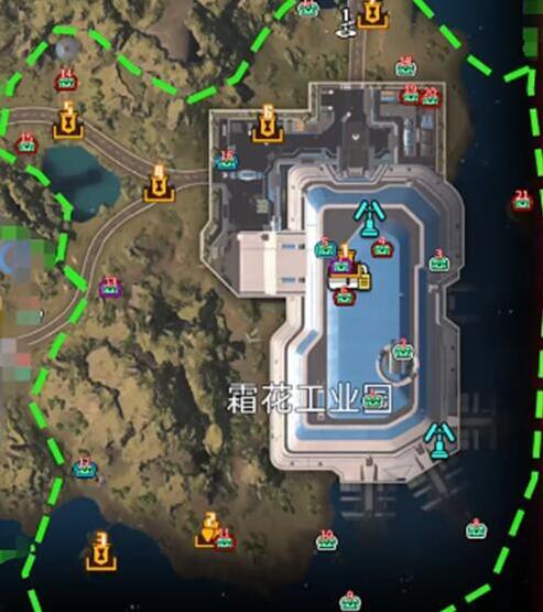 星球重启霜花工业园宝箱点位分享