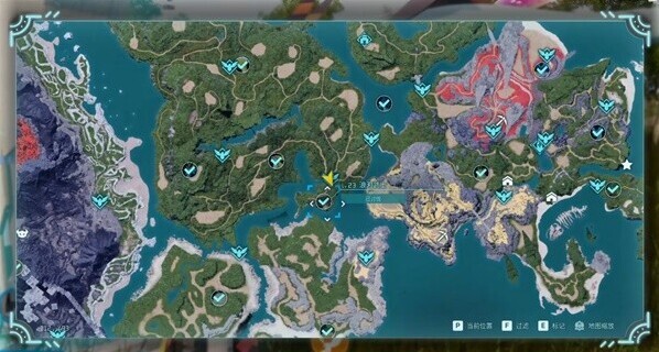 幻兽帕鲁地图