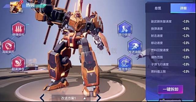 機(jī)動(dòng)都市阿爾法熱鋼模組怎么搭配 熱鋼模組搭配攻略