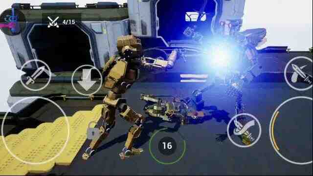 机器人剑术对决击败