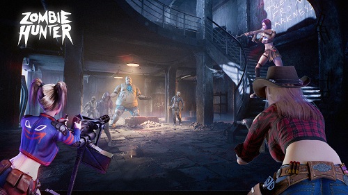 喪尸獵人求生無限金幣無限鉆石版宣傳圖