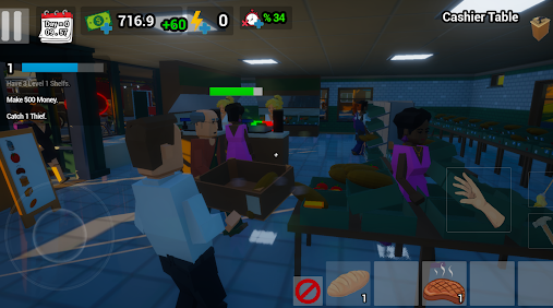 像素超市模拟器超市