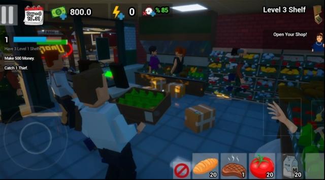 像素超市模擬器游戲