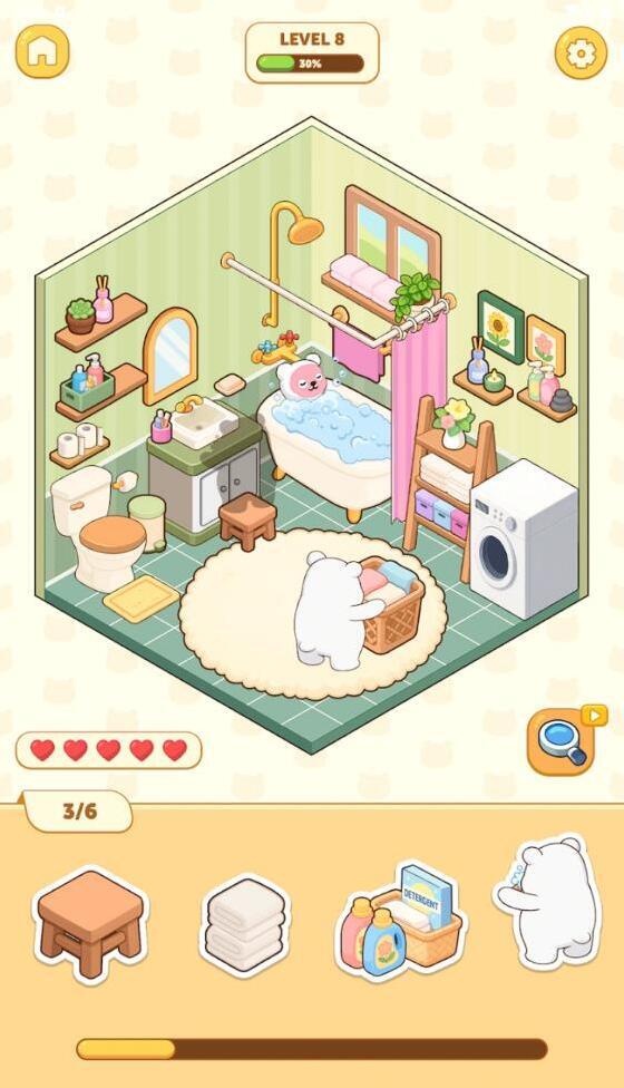 梦幻贴纸房间装饰体验