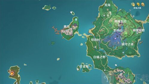 原神稻妻開放的島嶼數(shù)量有多少 島嶼數(shù)量位置攻略