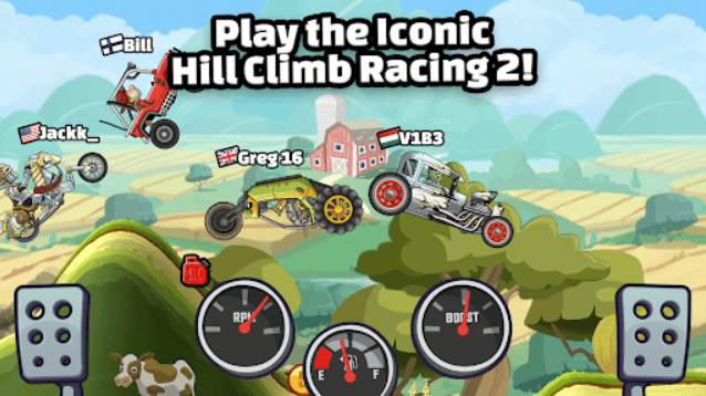 登山賽車(chē)2國(guó)際服最新版本比賽