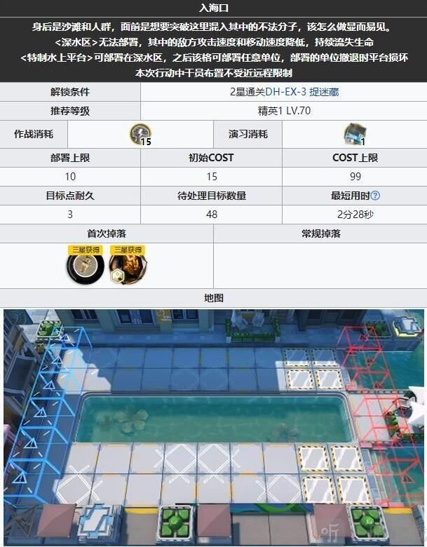 明日方舟dhex4突袭怎么过 明日方舟入海口突袭通过攻略