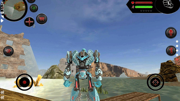 变形鲨鱼机器人鲨鱼机器人