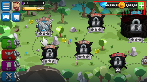 小小角斗士属性