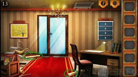 密室逃脱5逃出博物馆画纸