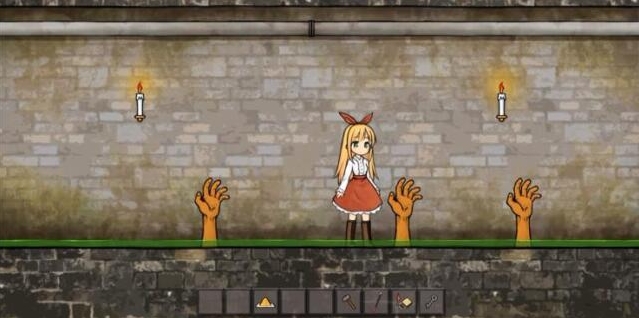 忧郁的安娜进入房间