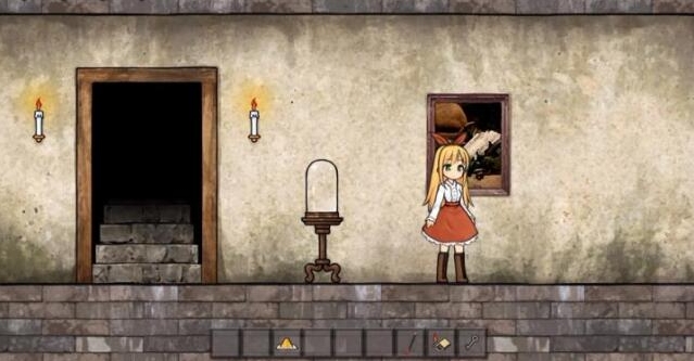 忧郁的安娜小心