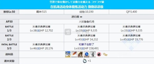 命运冠位指定副本