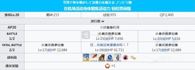 命运冠位指定活动力