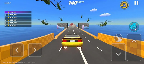 特技竞速狂热汽车