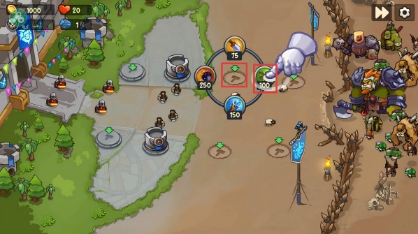 王国防御战争前线敌人