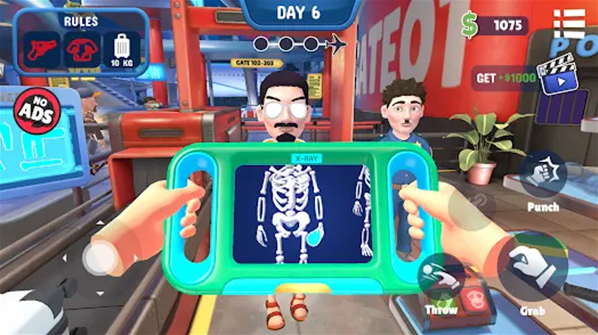 我是机场保安上飞机