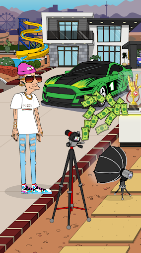 空闲博主模拟器财富