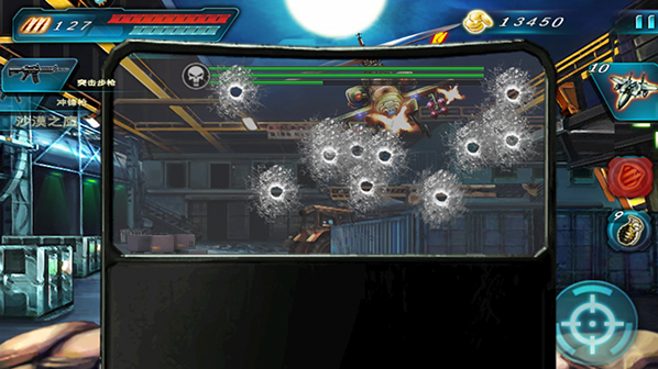 穿越防线反恐奇兵游戏中