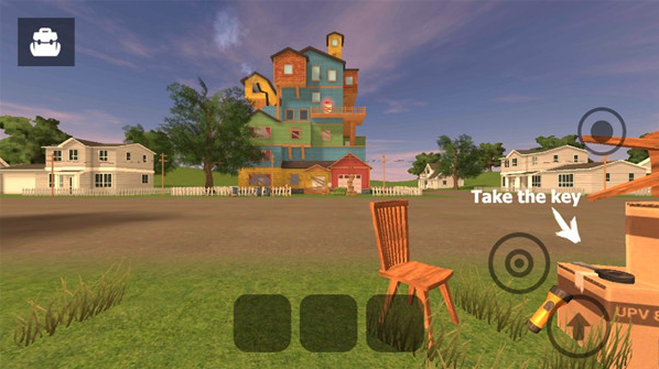 愤怒的邻居大门