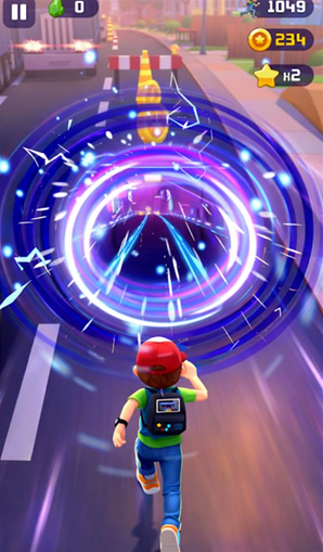 传送门跑酷金币