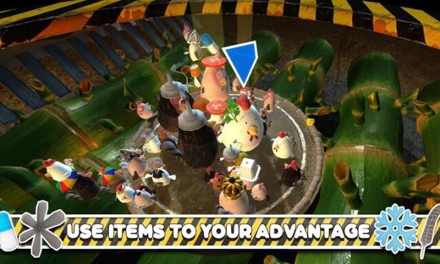 鸡块大逃杀躲避