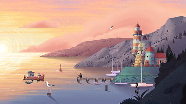 老人的旅途拖动