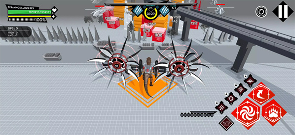 机械恐龙城市粉碎游戏