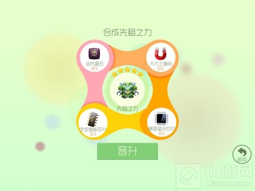球球大作战先祖之力满级材料说明分享