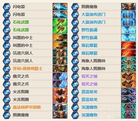 炉石传说标准模式打脸萨卡组分享 前期施压上分利器