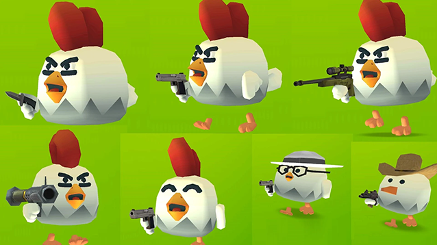 公鸡射手击败