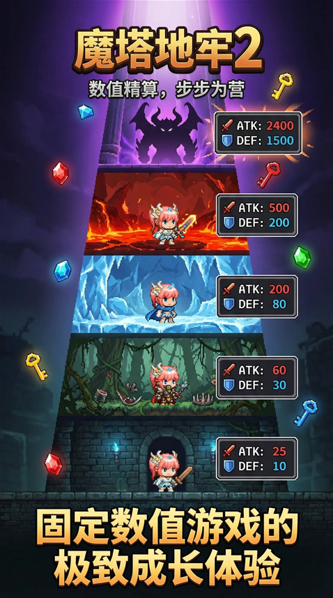 魔塔地牢2特性