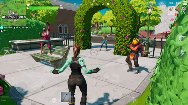 堡垒之夜体验服选择自己