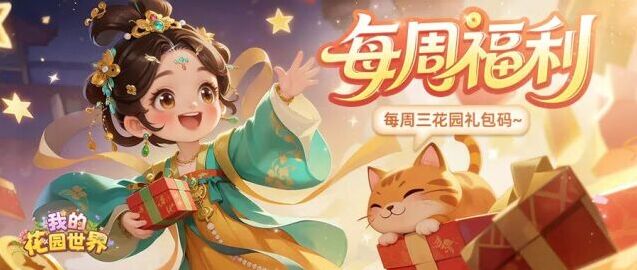 我的花园世界周福利来袭 专属礼包限时领取